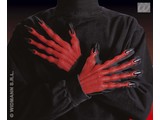 Carnival-accessory:  Gloves devil 3d