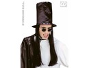 Carnival headgears: Top hat Dracula with hair