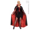 Carnival-costumes: black satin cape 158cm
