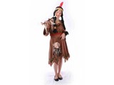 Carnival-costumes: Children:  Indian Dress Red feather
