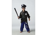 Carnival-costumes: Children:  Police 3 pcs
