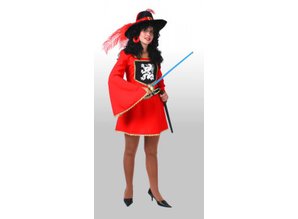 Carnival-costumes: Musketeer woman