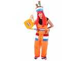 Carnival-costumes: Grassdungaree flowerpot Holland