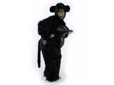 Carnivalcostumes: black Gorilla (plush)