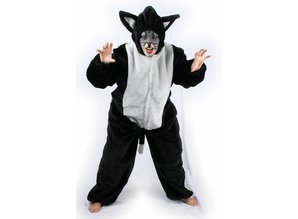 Animal-costumes: black cat (plush)
