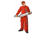 Carnival-costumes:  Race-overall (red)