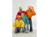 Carnival-costumes:  farmerkeel (orange)