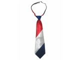 Carnival- & Party- accessories:  Tie red/white/blue