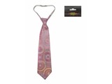 Carnival- & Party- accessories:  Tie pink hologram