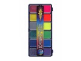 Carnival- & Party- accessories:   Facial paintbox Neon-metallic (12 colours)