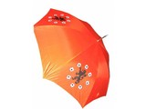 footbalParty-:  orange umbrella