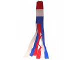 Windsock:  red/white/blue