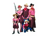 Westernparty:  Cowboycostumes for young and old