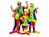 Carnival-costumes:  Clownsfamily "Smiley"