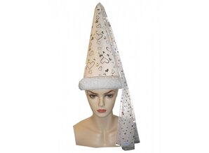 Party--accessories:  fairyhat with veil