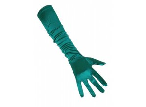 Party-accessories: Satin gloves 48 cm