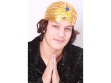 Carnival- & Party-accessories:  turban Sultan with stone