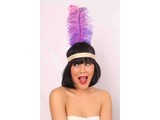 Carnival-accessories:  Charleston Headband with feathers