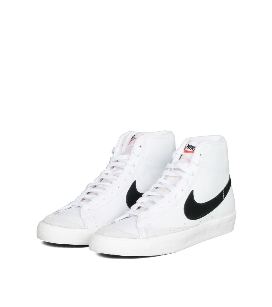 nike blazer white black