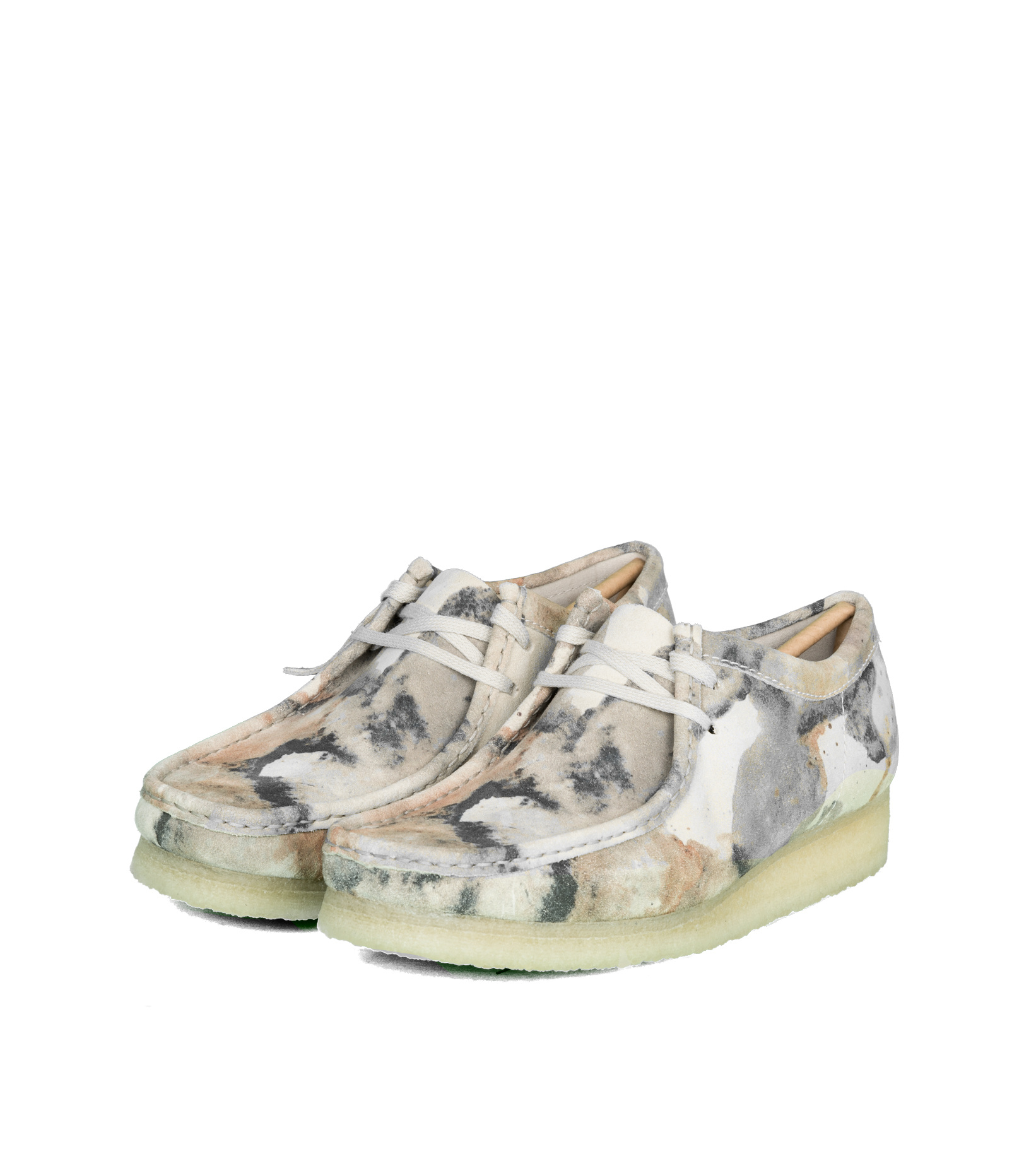 clarks wallabee off white camo