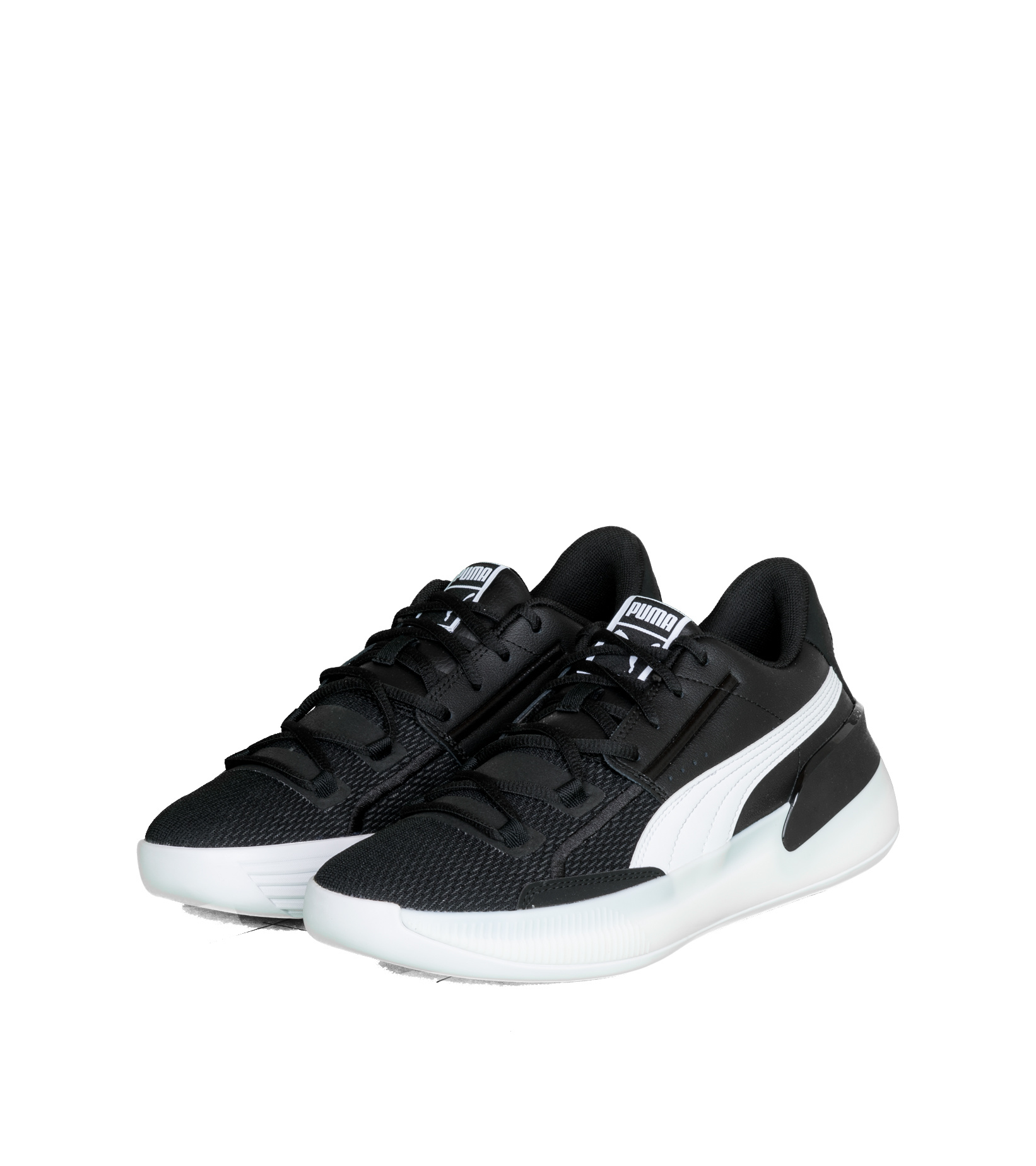 puma clyde hardwood black