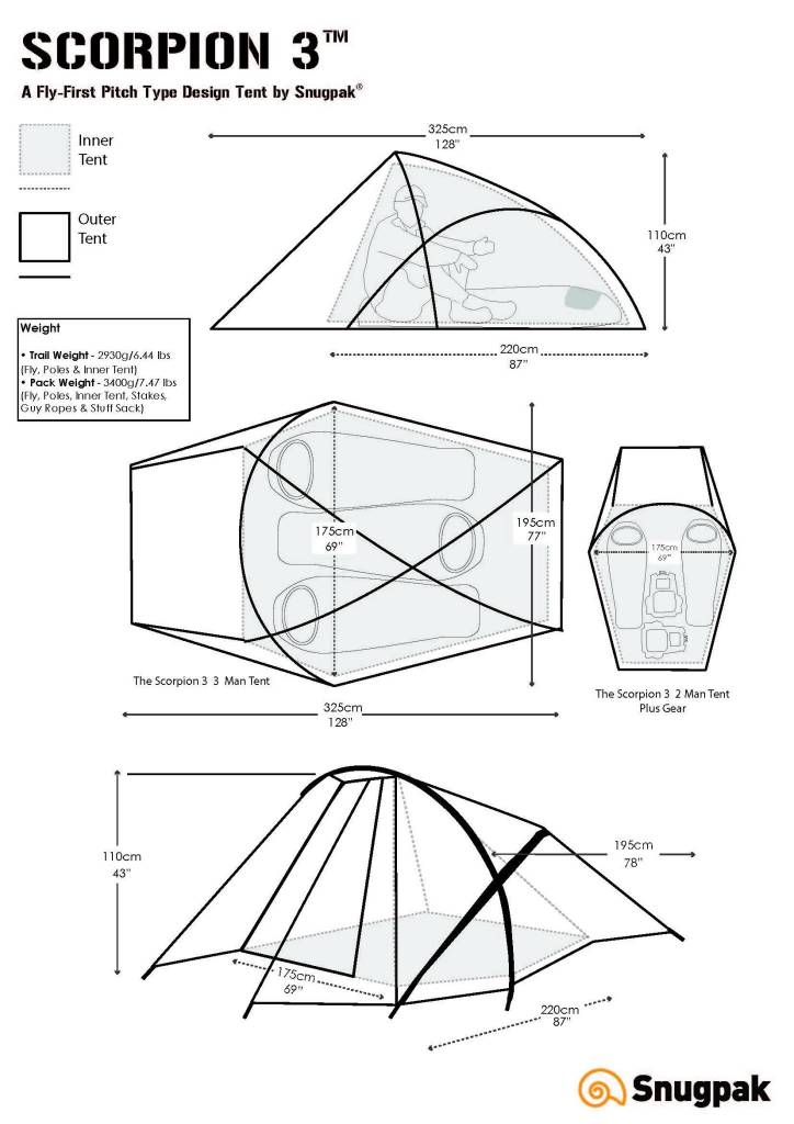 Snugpak Scorpion 3 Olive Tactical Adventure Store