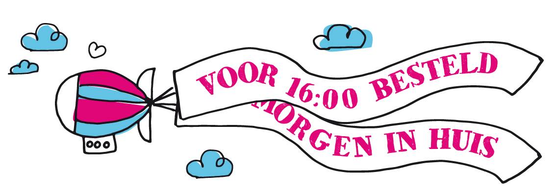 Vandaag besteld, morgen in huis