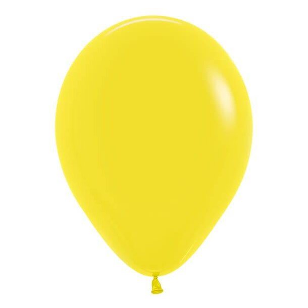 Ballon geel per 12