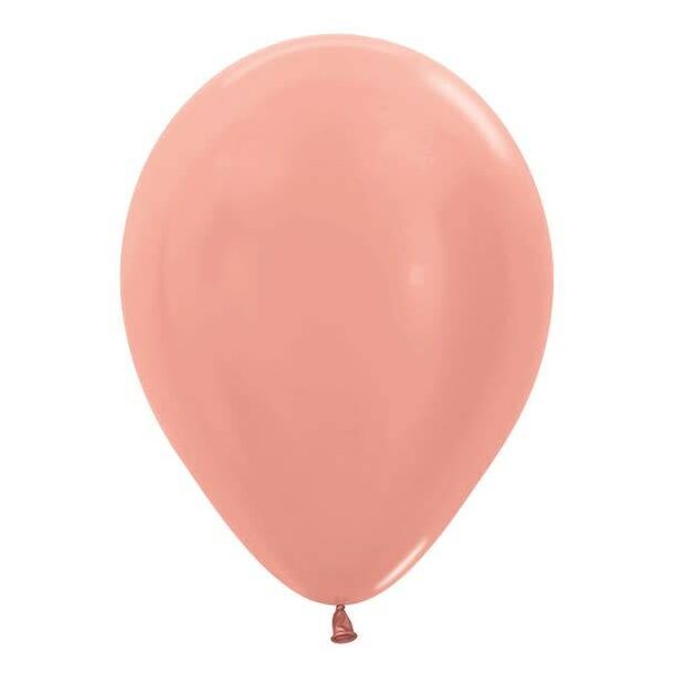 Ballon rosé per 12