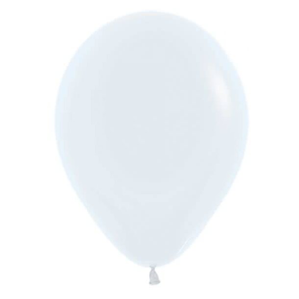 Ballon wit per 12