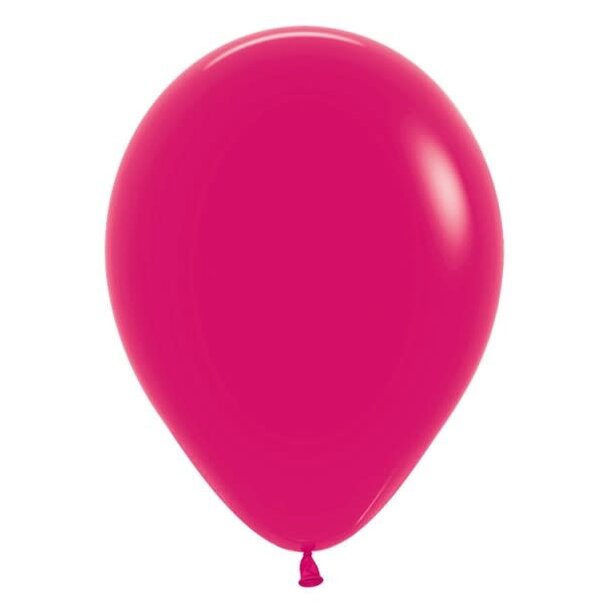 Ballon framboos per 12