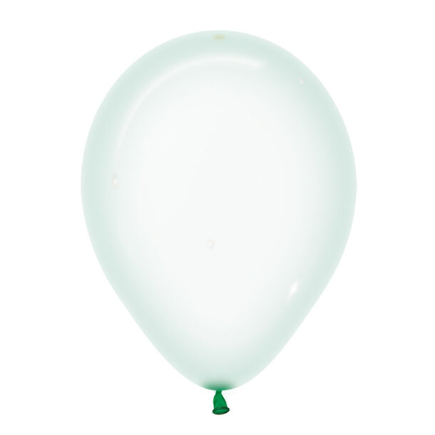 Ballon pastel groen per 12