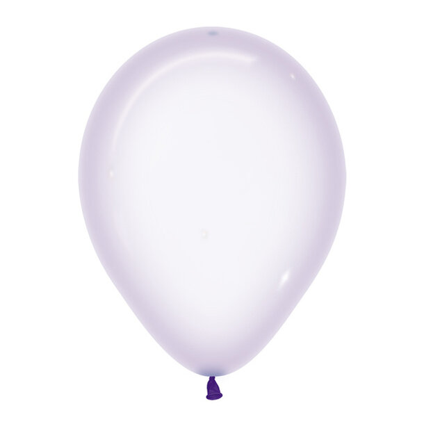 Ballon pastel paars per 12