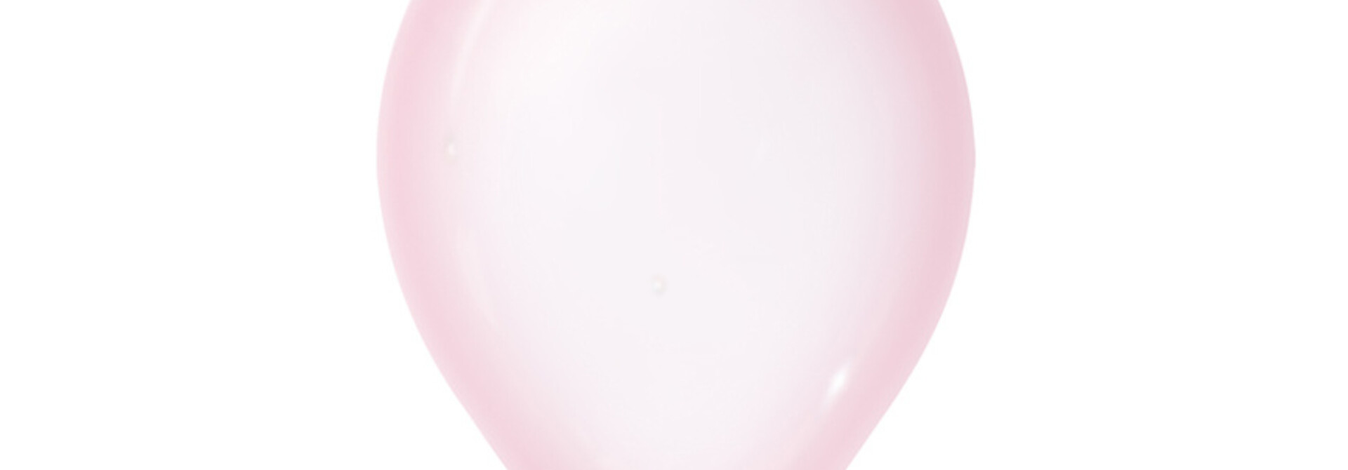 Ballon pastel roos
