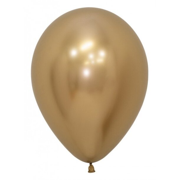 Ballon goud blinkend per 12