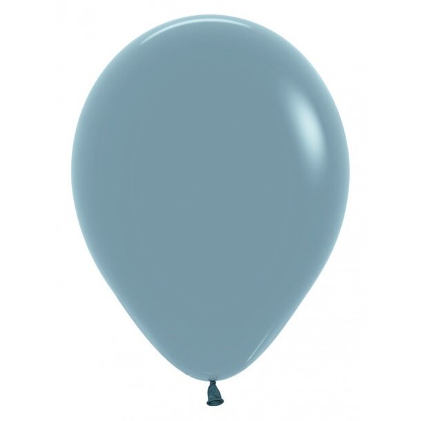 Ballon ijsblauw per 12