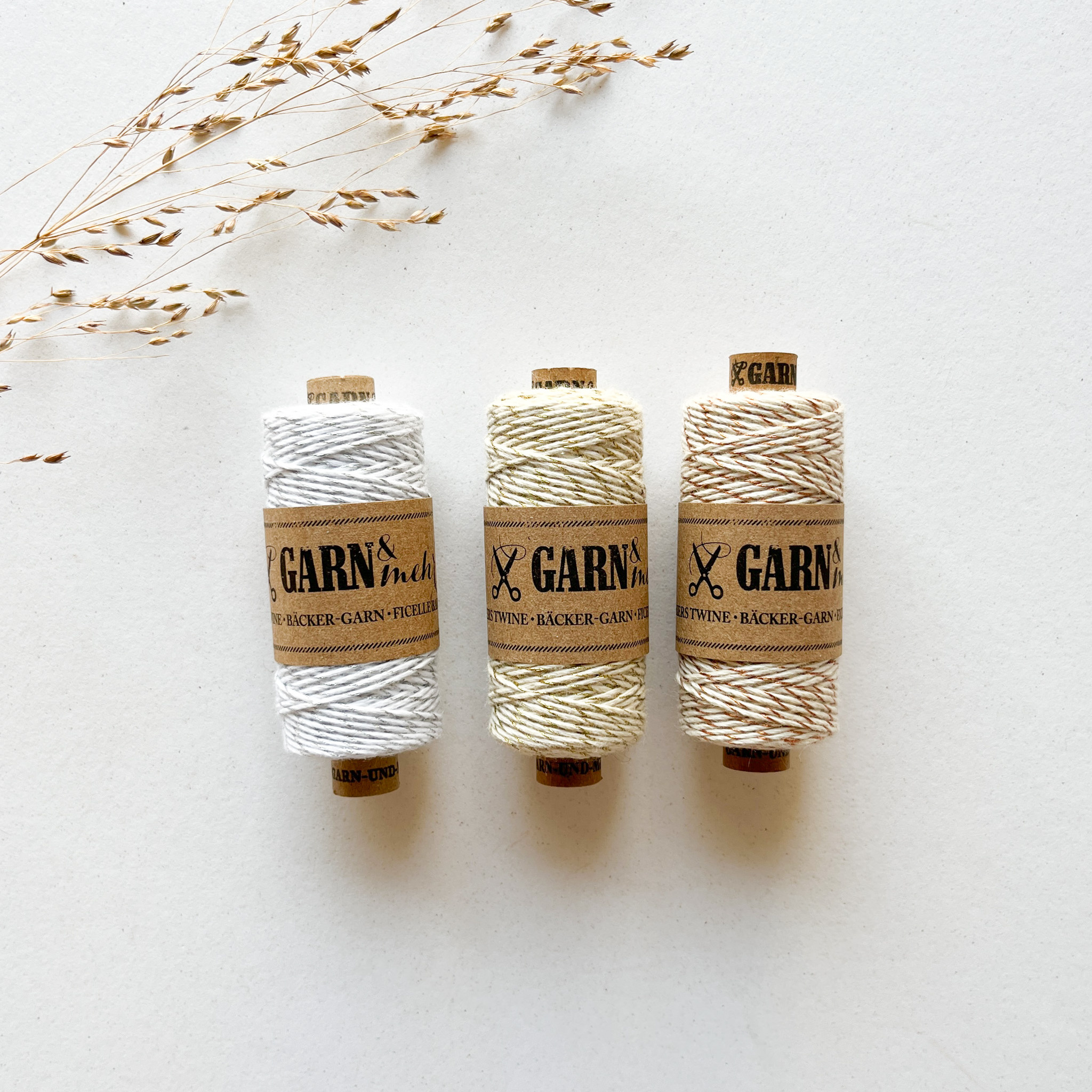 Bakers twine twist is een elegant koord ideaal voor jouw doopsuiker