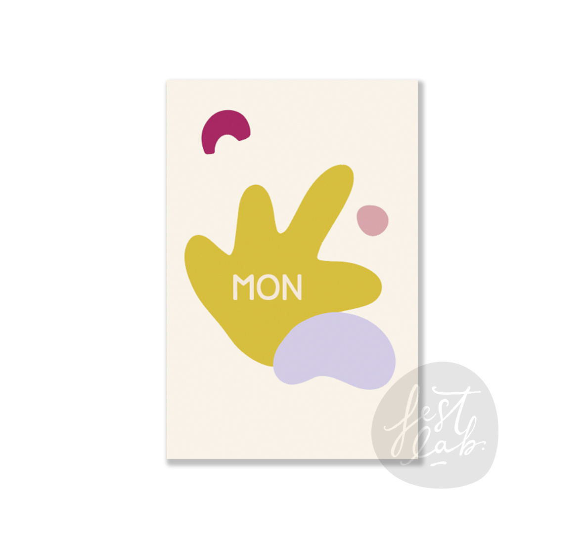 Geboortekaartje Mon-2