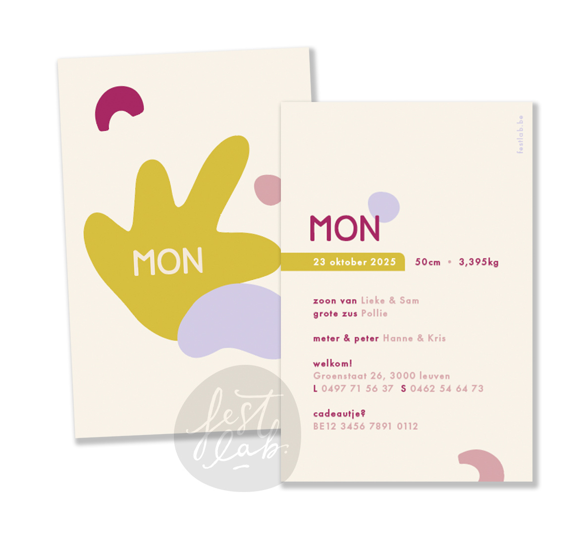 Geboortekaartje Mon-1