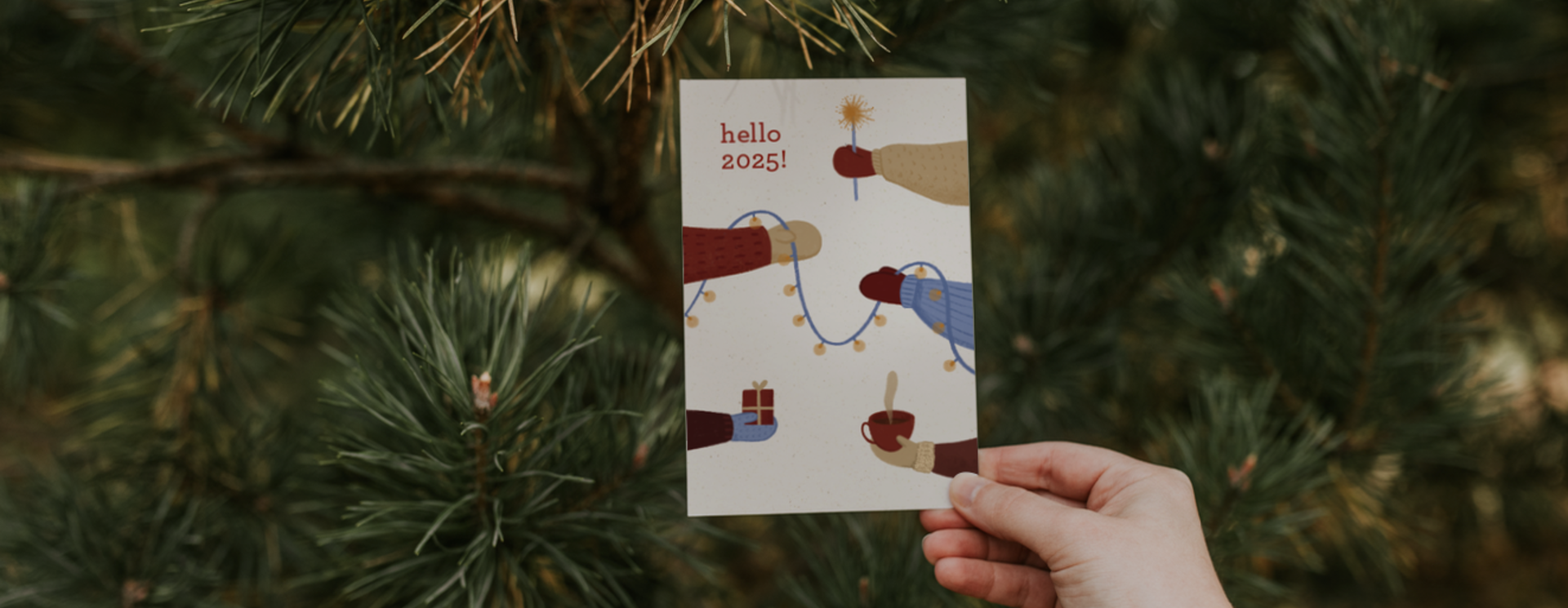 Ontdek hier ons aanbod kerstkaarten met illustratie.