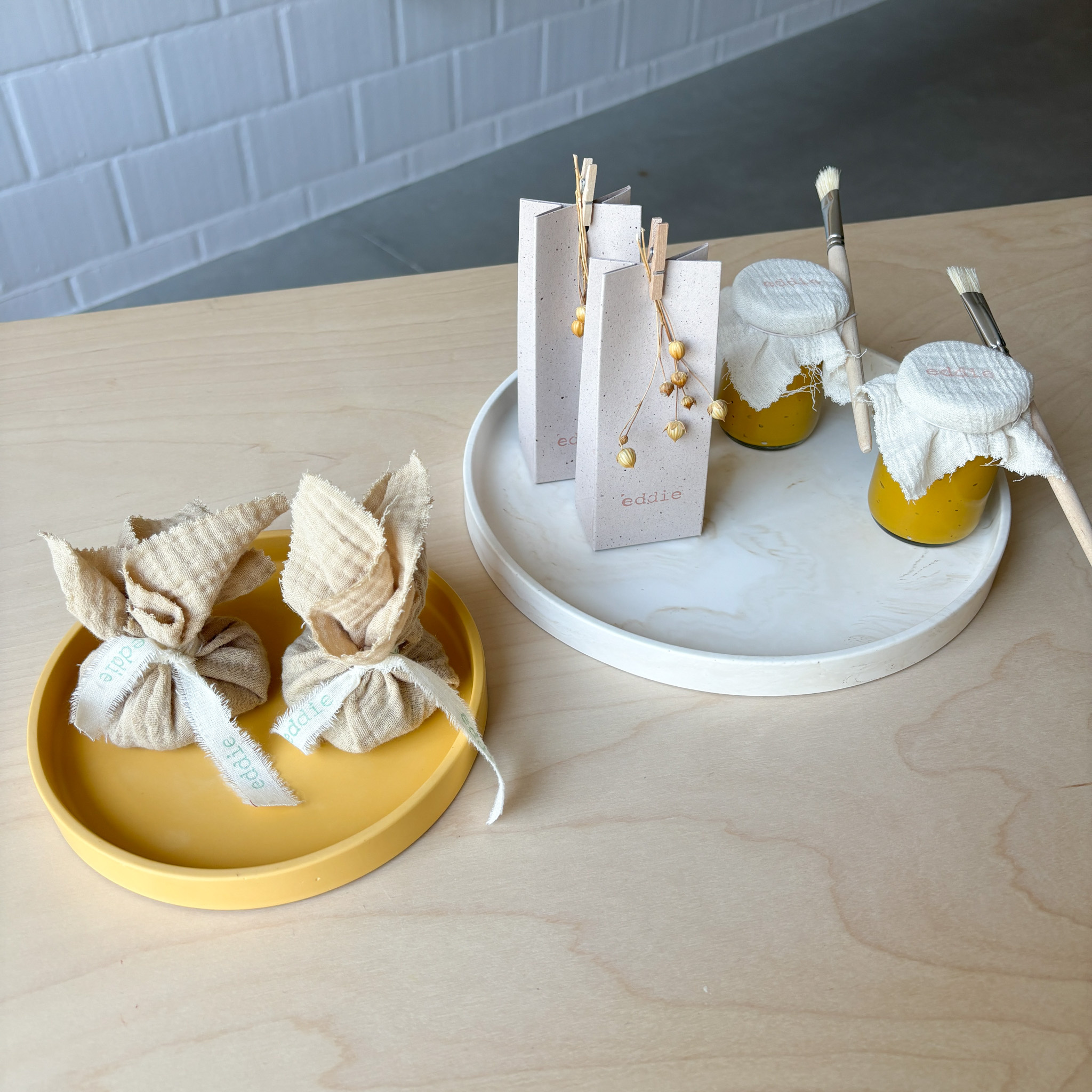 Dienblad oker - klein-2