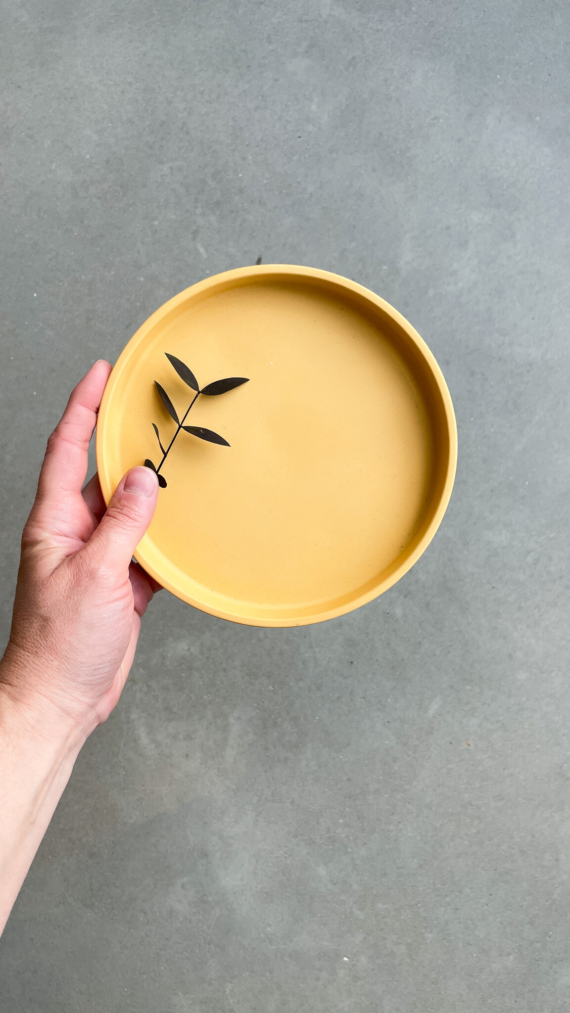 Dienblad oker - klein-1