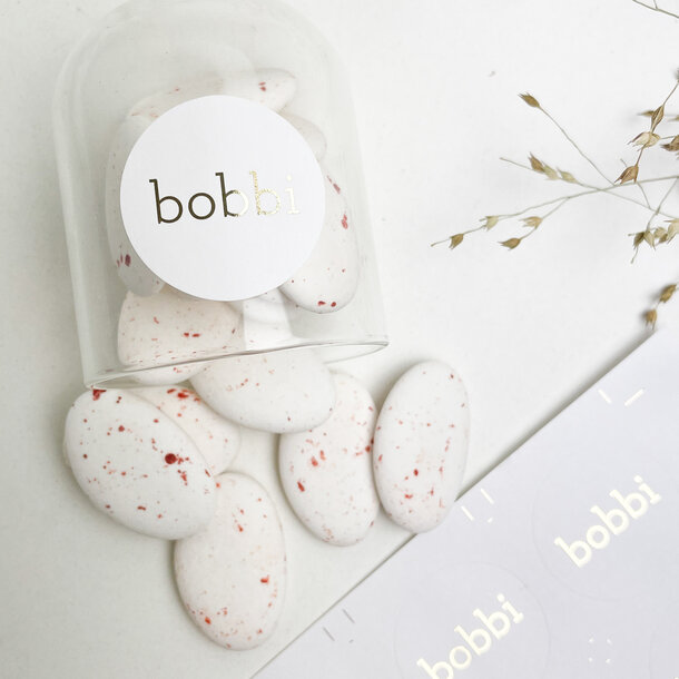 Ronde sticker 3cm • folie • vanaf 40st