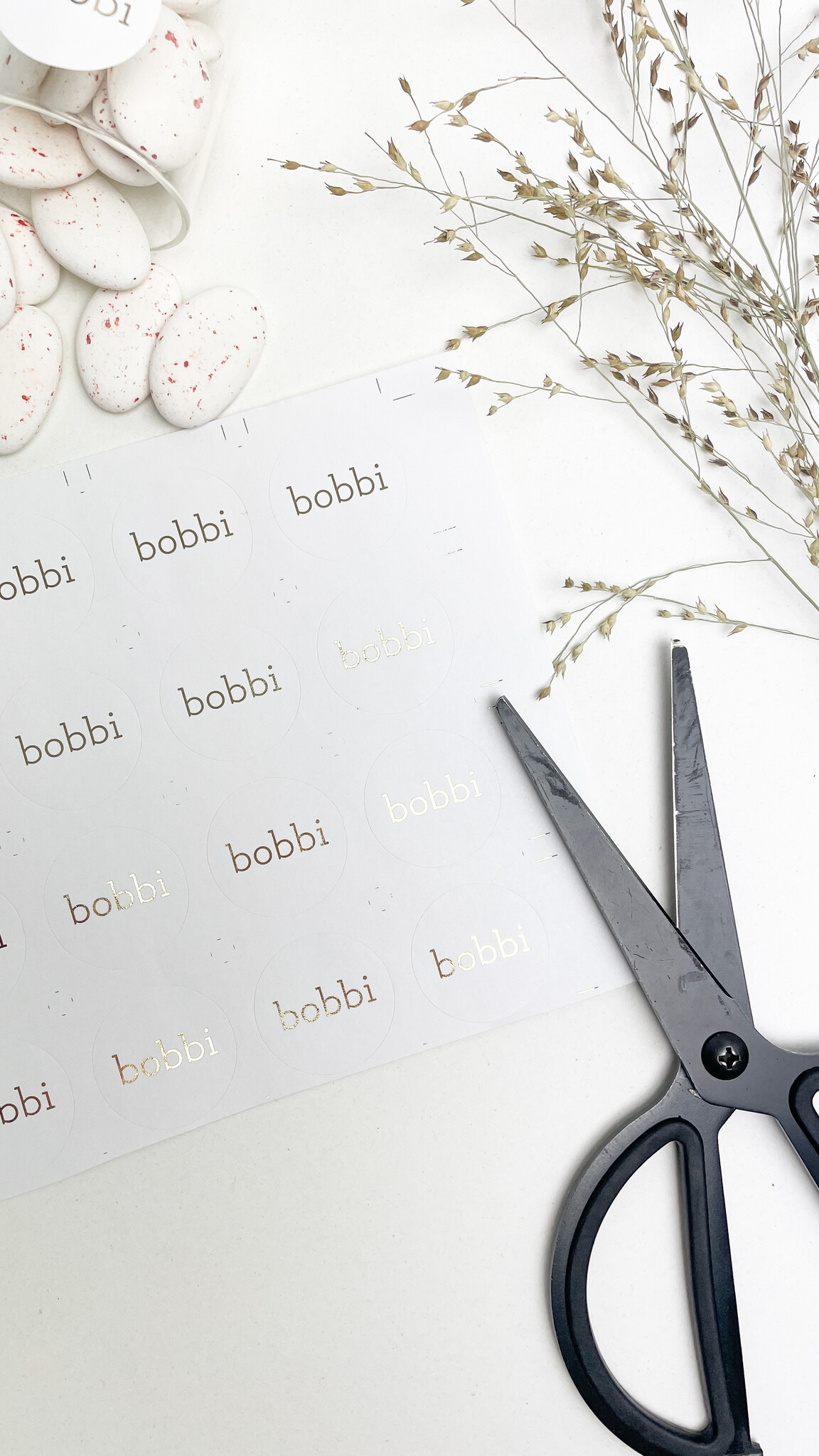 Ronde sticker 3cm • folie • vanaf 40st-2