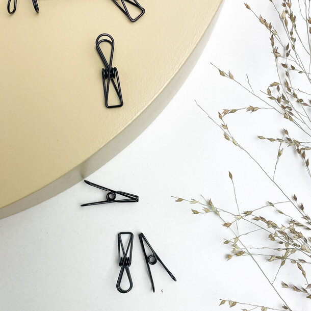 Clip twist zwart