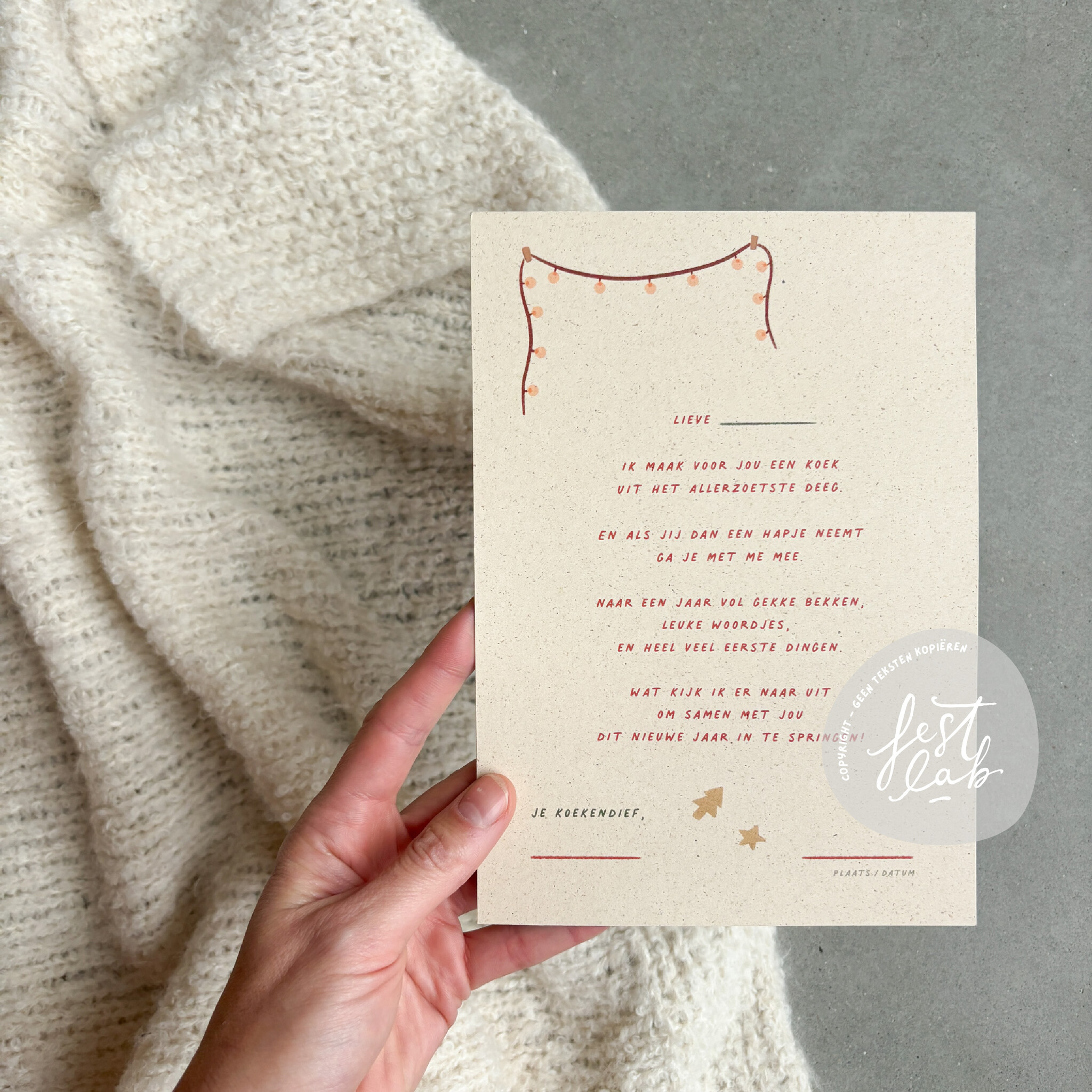 Nieuwjaarsbrief Koekezoet • jongen-4