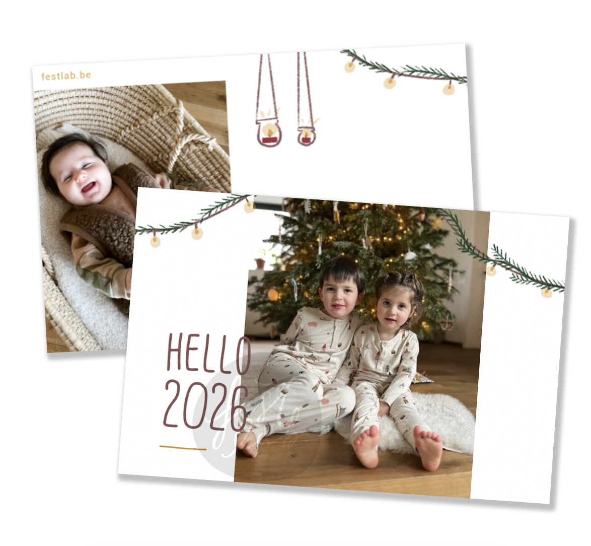 Kerstkaart DIY - 20-1