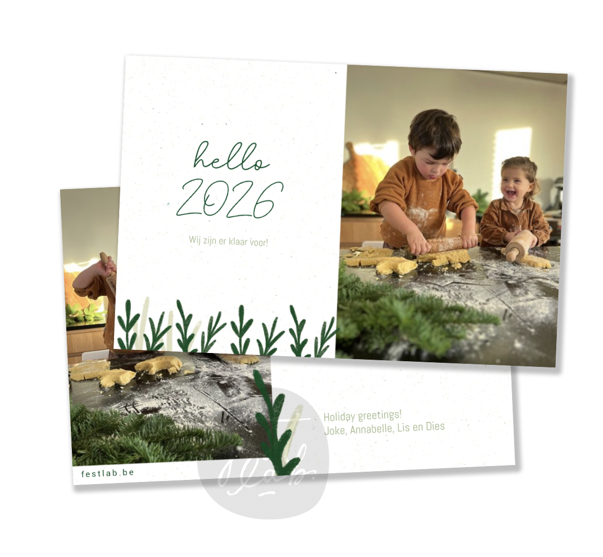 Kerstkaart DIY - 23-1