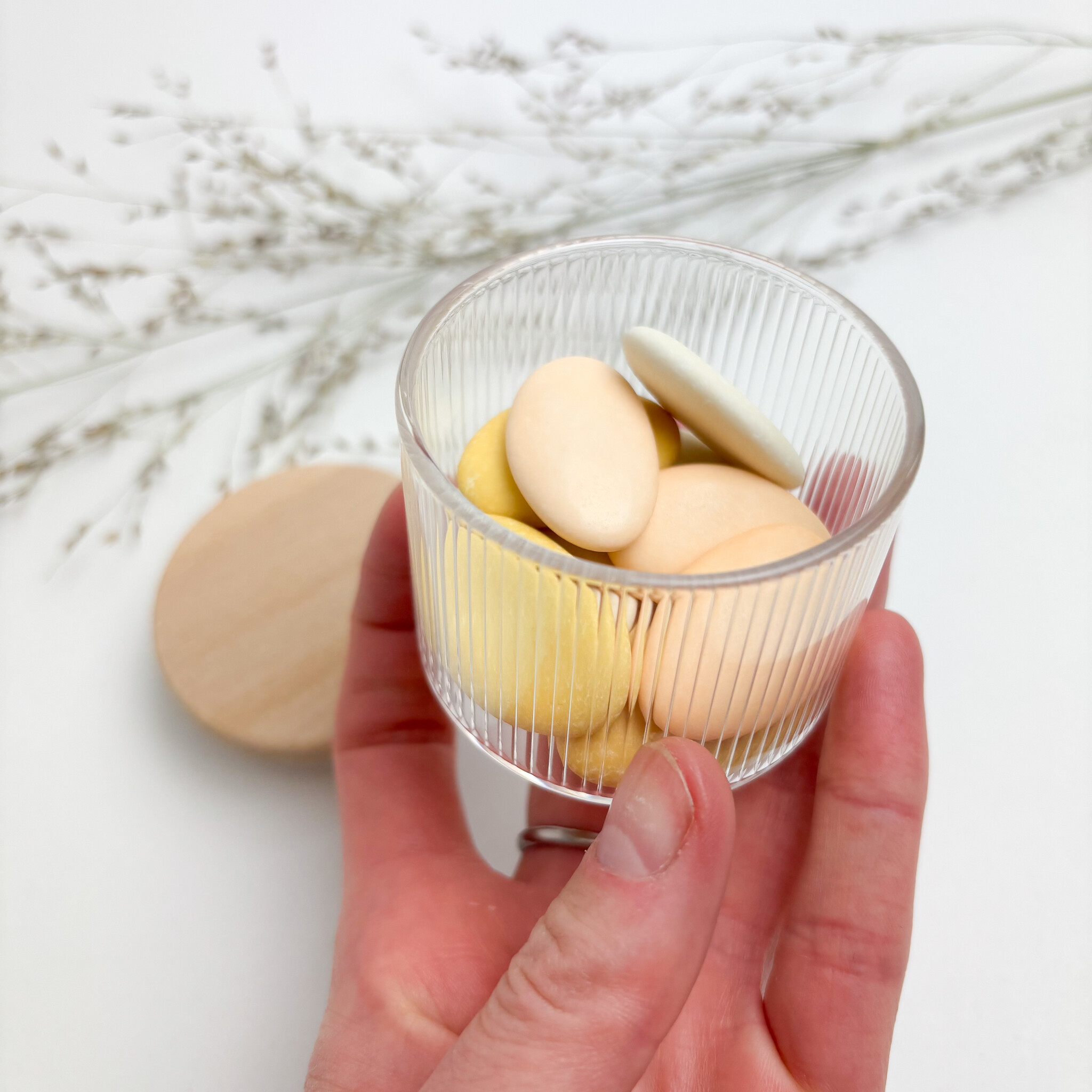 Glazen potje ribbel-4