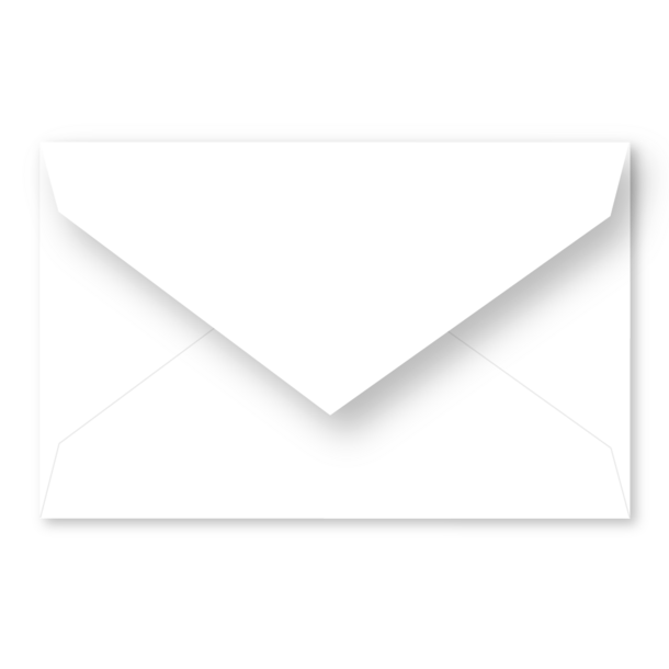 Enveloppe wit - grote postkaart